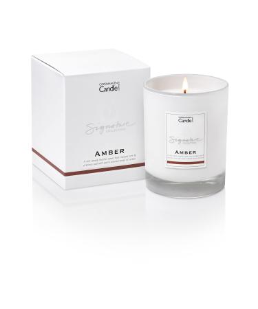 Luxury Scented Candles Gifts for Women | Natural Wax Blend | 45 Hours Burn time | Hotel Collection | The Copenhagen Company - Amber (7oz) 7oz Amber 7oz
