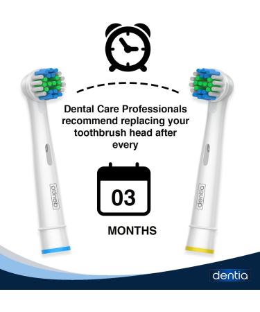 16 Precision Clean Toothbrush Heads for Oral-B - Family Pack Fits Mailbox | Quality Dental Care - Buy Online on GoSupps.com