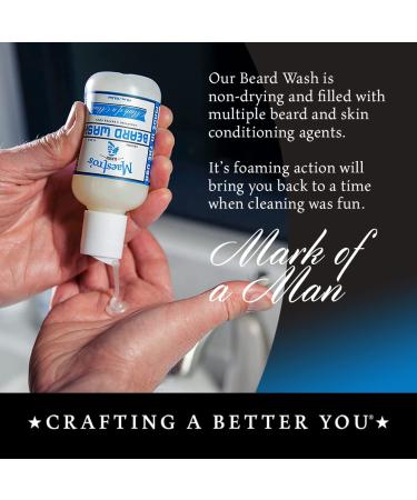 Maestro's Classic Beard Wash | Anti-Itch, Deep Cleaning, Hydrating Cleanser - Mark of a Man Blend - 4oz - Buy Online on GoSupps.com
