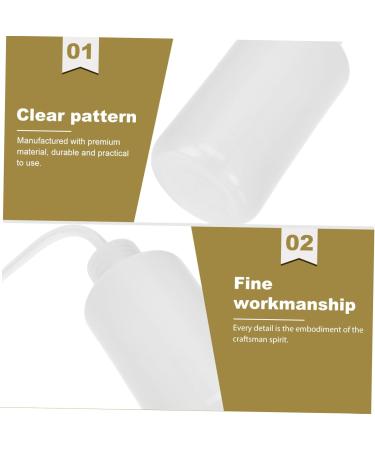  Angoily Angoily Set of 4 Eyelash Extension Cleaning Bottles Eye Wash Water Bottle for Salons ABS Transplant Supplies 250ml - Buy Online on GoSupps.com