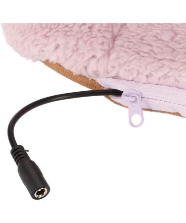 Buy Heated Foot Warmer | Breathable Non-Slip Electric Slippers | USB Charged Pink Heated Boots for Ultimate Comfort | Perfect Gift - Buy Online on GoSupps.com