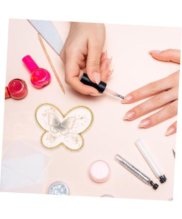  FOYTOKI Resin Display Stand Gel Nail Polish Palette Tray Makeup Mixing Palette Compact Design for Travel - Buy Online on GoSupps.com