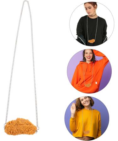 HOOTNEE Imitation Chicken Leg Necklace Fake Food Drumstick - Buy Online on GoSupps.com
