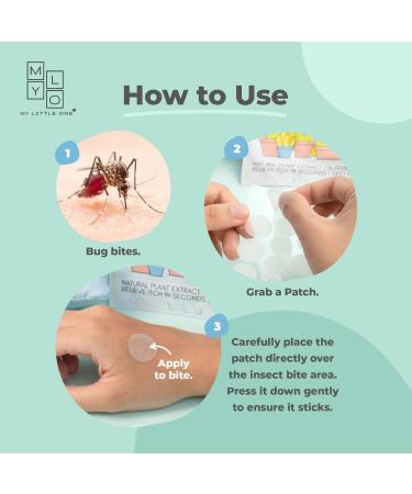 MyLO Itch Relief Patch - Hydrocolloid Patches for Bug & Mosquito Bite Itch Relief (36 Patches) | Fast International Shipping - Buy Online on GoSupps.com