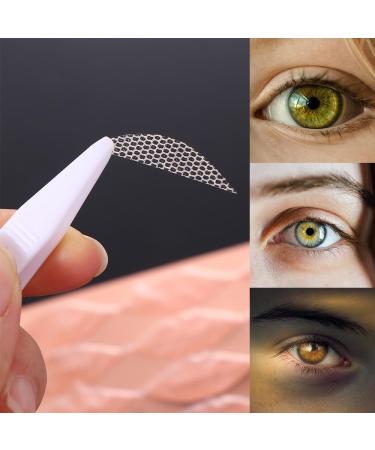 Leadigol Invisible Double Eyelid Tape - Lace Mesh Eyelid Stickers | Self-Adhesive Eye Lift Strips | Waterproof Beauty Solution for Women | International Shipping Available - Buy Online on GoSupps.com