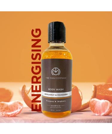 The Man Company Body Wash With Bergamot & Mandarinshower Gel For Glowing & Brightening Skinlong Lasting Fragrance & Paraben-Free - 250 Ml - Buy Online on GoSupps.com