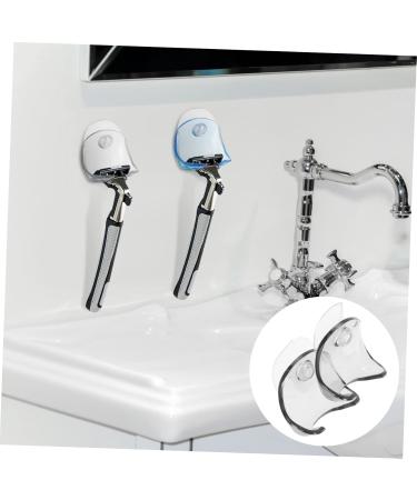Doitool 10 STK Shaver Holder with Suction Cup - Manual Razor Hanger for Bathroom Accessories - Buy Online on GoSupps.com