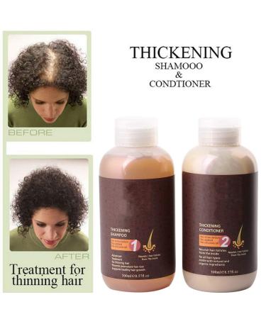 Ginger Hair Growth Shampoo & Conditioner Set | Nature Nourishing Care for Thicker, Longer Hair | Stimulates Growth & Reduces Hair Loss - Buy Online on GoSupps.com