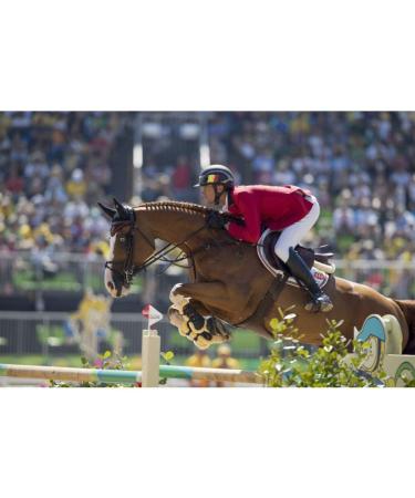 Compositi Plastic Reflex Stirrup - Flexible Wide Tread Black/Red for Equine Performance - Buy Online on GoSupps.com
