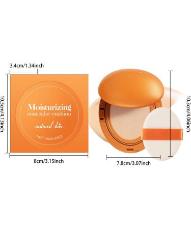 Coussin Correcteur Hydratant L ger Couverture Constructible Coussin BB Hydratant Longue Dur e pour le Maquillage du Visage Toute la Journ e (18g) 1 unit (Lot de 1) - Buy Online on GoSupps.com