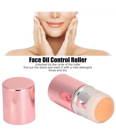 Oily Skin Control Makeup | Reusable Oil Absorbing Roller & Mini Volcanic Stone Facial Cleansing Tool - Buy Online on GoSupps.com