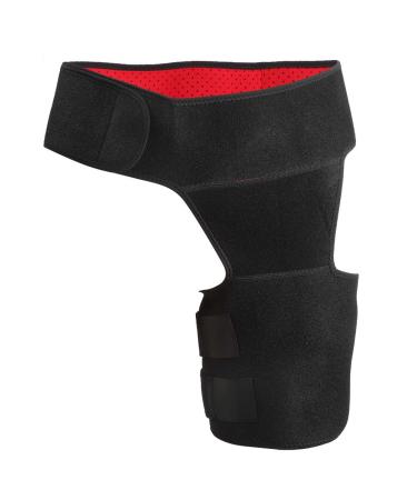 Buy ZJchao Groin Compression Wrap & Sciatica Brace | Thigh & Hip Support Sleeve for Pain Relief - International Shipping Available - Buy Online on GoSupps.com
