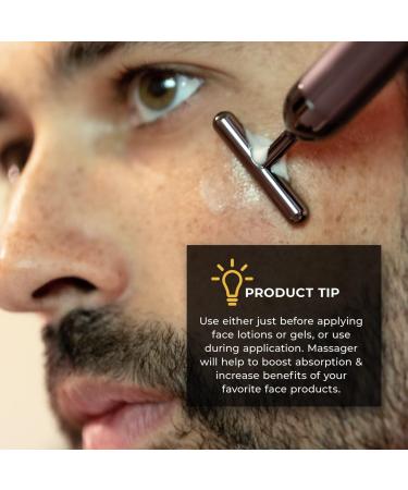 Blackwood For Men Eye Roller - Anti-Aging Skincare Massager for Puffy Eyes & Dark Circles - Spa Jade Roller Alternative - Buy Online on GoSupps.com