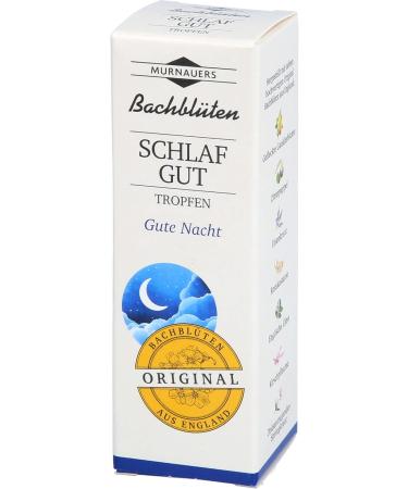 Murnauers Bach Flower Drops Sleep Well - 20 ml | Natural Stress Relief & Sleep Aid | International Shipping Available - Buy Online on GoSupps.com