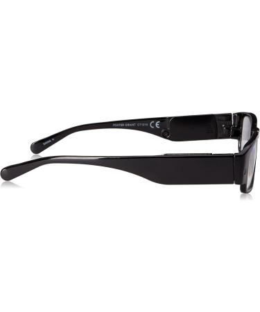 Foster Grant Men's LightSpecs Lloyd Reading Glasses with Lights - Rectangular Black/Transparent 59mm +1.75 | Shop Internationally - Buy Online on GoSupps.com