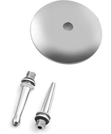 DEXSUR Ear Wax Removal Syringe - Brass Construction, Chrome Finish, 3 Oz Capacity - Buy Online on GoSupps.com