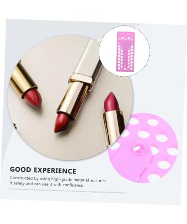  HONMEET 2 Sets Lipstick Filling Tray Supplies For Making Lip Balm Lip Balm Filling Tray DIY Purple PP Scraper - Buy Online on GoSupps.com