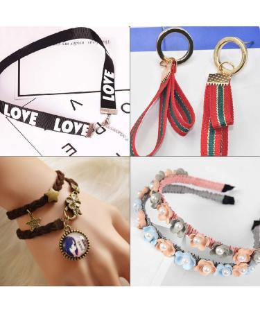 PandaHall 400PCS 5 Color Iron Ribbon Ends for Jewelry Making - 10x7mm - Buy Online on GoSupps.com