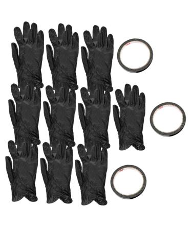 Healeved 4 Sets Uv Gloves for Gel Nail Led Dry Gloves Uv Protection Gloves Nail Art Protection Gloves Manicure Care Fingerless Gloves Nail Nail Supplies Disposable Pvc - Buy Online on GoSupps.com