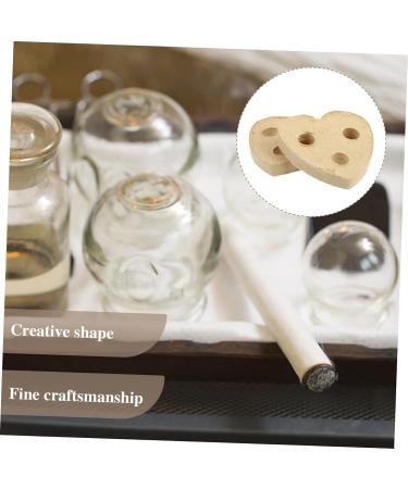 MAGICLULU 30 Pcs Cake Moxa Sticks Chinese Wormwood Cake Pads Chinese Cake Moxibustion Patches Portable Air Conditioners Stickers Rotating Baby Bottle Brush Patch Tool Mini - Buy Online on GoSupps.com