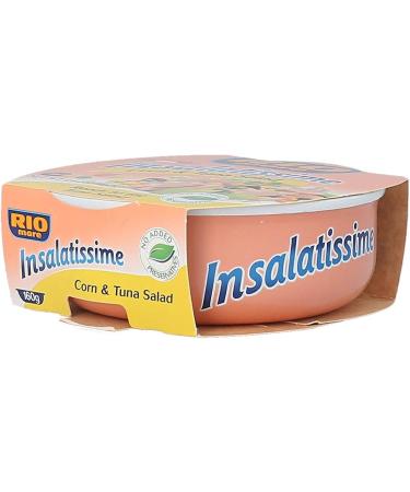 3 RIO MARE INSALATISSIME CANNED TUNA SALAD READY TO EAT 3 x 160 gr.( 480 gr) - Buy Online on GoSupps.com