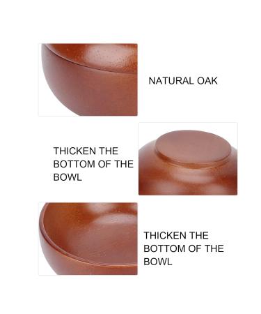 Premium Dustproof & Waterproof Wooden Shaving Soap Bowl with Lid Ideal for Cream Shaving | International Shipping Available - Buy Online on GoSupps.com