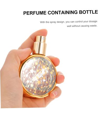 Housoutil Wedge Perfume Bottle Glass Container Fragrance Travel Model Lungs - Buy Online on GoSupps.com