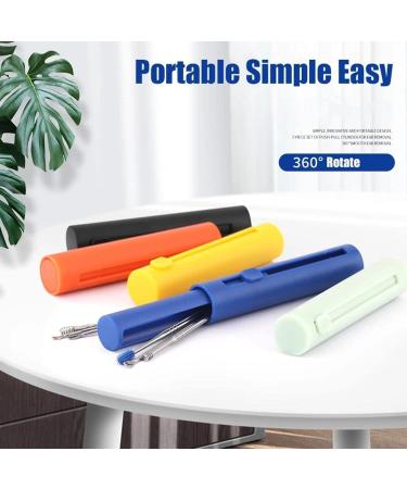 Guanli 7pcs Ear Wax Pickers Set | Stainless Steel Earpick Wax Remover Kit for Ear Cleaning - Buy Online on GoSupps.com