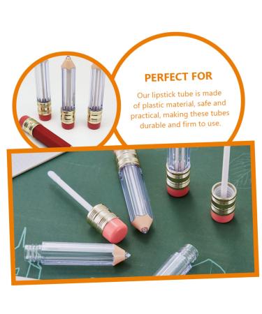 8PCS Empty Lip Gloss Lipstick Tubes Kit | DIY Lip Balm Supplies for Small Business | Lip Gloss Maker with Wands - Buy Online on GoSupps.com