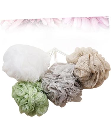 Buy Minkissy Body Scrubber Set - 8pcs Tennis Ball Sponges for Exfoliating Shower & Bathing - Soft Foam Cleaning Accessories for a Refreshing Experience - Buy Online on GoSupps.com