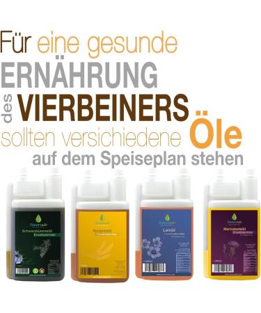 Naturzade Salmon Oil - Horse / Dog Food - 1 Litre - Buy Online on GoSupps.com