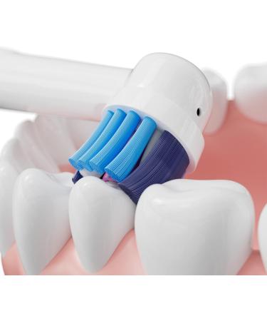 Wardimark Compatible Brushes for Brown Oral B Electric Toothbrush - 16 Zibut Brush Heads - 4 Types Precision Replacement - Buy Online on GoSupps.com