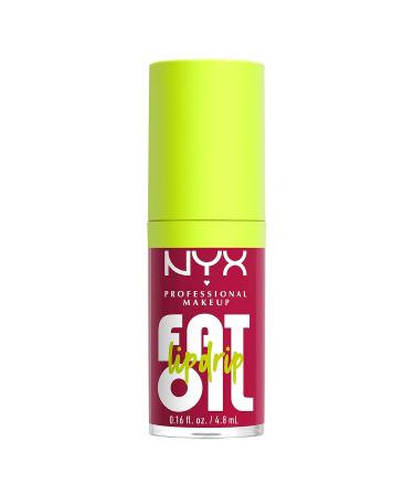 NYX Professional Makeup Moisturizing Lip Gloss - Intensive Shine & 12-Hour Care | FAT OIL LIP Drip in News Feed (4.8 ml) - Nourishing Oils & Thick Applicator - Buy Online on GoSupps.com
