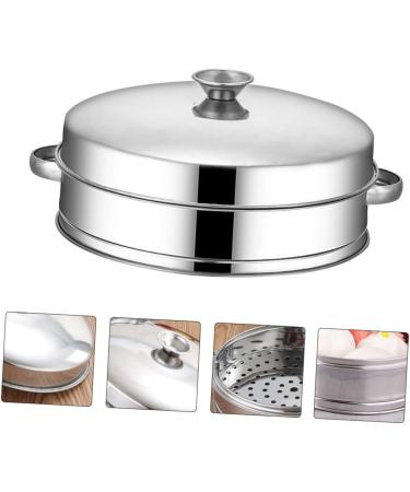 FELTECHELECTR 1 set Dumplings with Stainless Food Steam Household Cooking Premium Kitchen Steaming Accessory Buns stainless steel - Buy Online on GoSupps.com