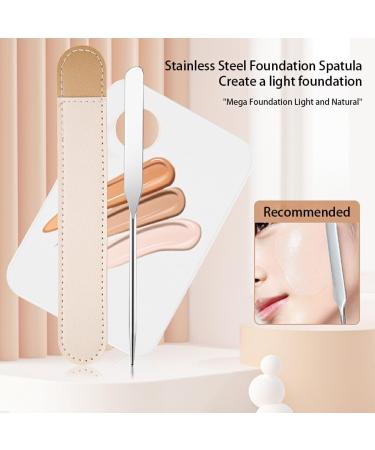 dijuidy Dual Heads Makeup Toner Spatula Foundation Mixing Stick Nail Art Eyeshadow Stick Blender Embossing Mixer Tools Women - Buy Online on GoSupps.com