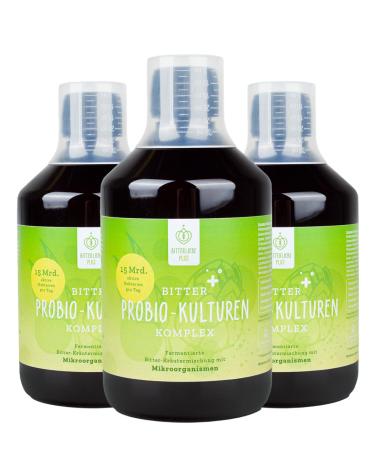 Bitter -Liebe Bitter probio cultures Complex - liquid intestinal bacteria - gastric juic resistant means with 20 bacterial strains and 15 billion bacteria 3