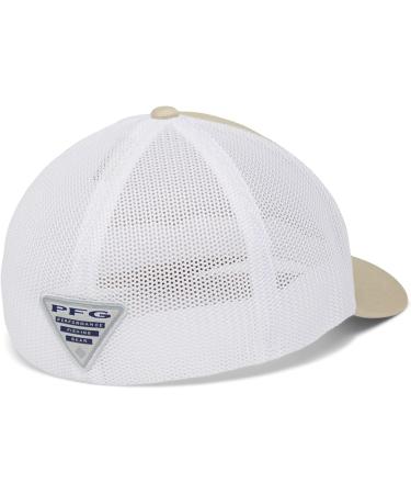 Shop Columbia Men's PFG Mesh Cap XXL - Fossil/Grill/White/Bass | International Shipping Available - Buy Online on GoSupps.com