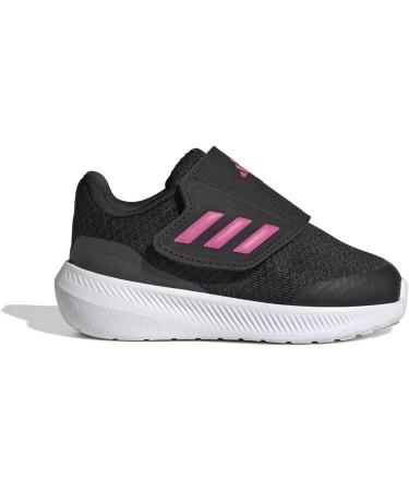adidas Baby Runfalcon 3.0 Hook-and-Loop Sneakers 9.5 UK - Core Black/Pulse Magenta - Buy Online on GoSupps.com