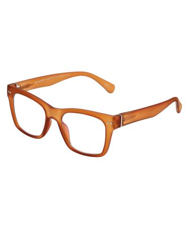 SAV Eyewear Tri Focus Blue Light Readers Barcelona +2.75 Tan