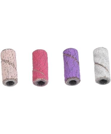 Nail Sanding Bands Dead Skin Removal Multiple Sizes Smoothing Nail Art Sanding Bands with Storage Box for Manicure (Colorful) - Buy Online on GoSupps.com