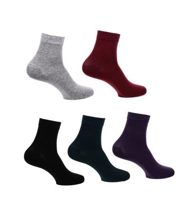 minkissy 5 Pairs Gel Ripstop Socks Silicone Socks Silicone Heel Pad Socks Women Sock Silicone Socks for Women Hard Skin Repair Socks Silicone Women Sock Stockinette Ladies Ankle Socks Spa