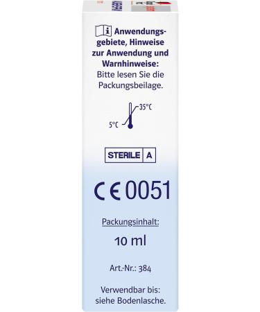  Doppelherz Doppelherz system eye spray Hyaluron 0.3% moisturizes dry irritated eyes 10 ml solution - Buy Online on GoSupps.com