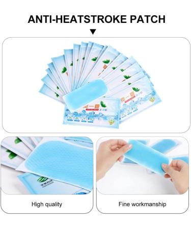 Healeved 40pcs Cooling Patches - Fever Reducer for Headache, Toothache, and Fatigue Relief - Buy Online on GoSupps.com
