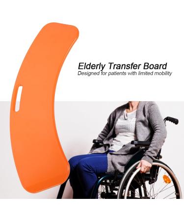 YXCMD Curved Transfer Board for Seniors & Disabled - High-Performance Sliding Aid Device (Holds Up to 200kg) - Orange - Buy Online on GoSupps.com