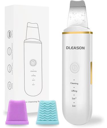 Dleason Skin Scrubber Face Spatula Skin Spatula Pore Cleaner Blackhead Remover Tools for Facial Deep Cleansing-4 Modes-White - Buy Online on GoSupps.com