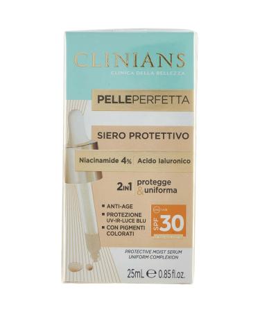 CLINIANS CLINIANS | Perfect Skin Protective Serum SPF30 Dermatologically tested Made in Italy 25 ml