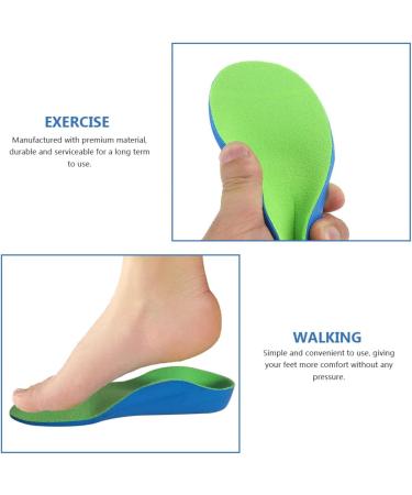 Didiseaon Orthopedic Insoles for Men - Arch Support Shoe Inserts | Velvet Orthotics - Comfort & Pain Relief - Buy Online on GoSupps.com