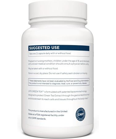 RENUE Liposomal Green Tea Extract Supplement 75mg - 70% EGCG - 90 Capsules for Enhanced Absorption - Buy Online on GoSupps.com