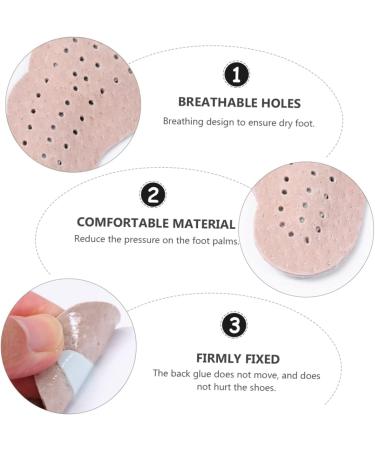 6 Pairs Leather Forefoot Pads - Comfortable Half Insoles & Cushions for Feet - Fore-Half Inserts for Enhanced Support - Ideal for All Shoe Types - Buy Online on GoSupps.com