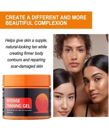 EDINBURGH Lot de 2 gels bronzants intensifs de luxe au carot ne pour bains de soleil gels de bronzage haute beaut obtenez un bronzage naturel plus profond et instantan de couleur avec moins 2 pi ces. - Buy Online on GoSupps.com